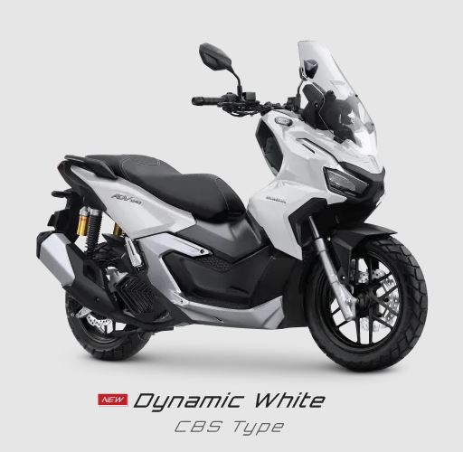 Warna Honda ADV 160cc Dynamic White CBS Type