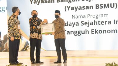 Yayasan BSM Umat CSR Kemendes Award