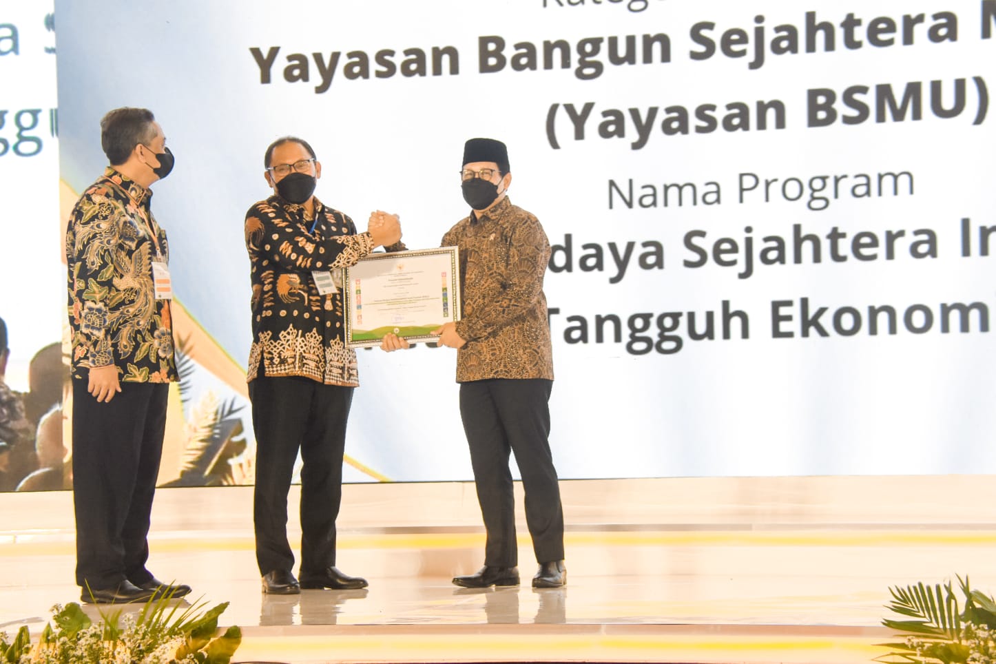 Yayasan BSM Umat CSR Kemendes Award