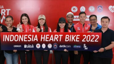 Acara Indonesia Heart Bike 2022 Memperingati Hari Jantung Sedunia