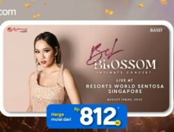 Konser Internasional Perdana Bunga Citra Lestari  “BCL Blossom Intimate Concert” di Singapura bersama tiket.com