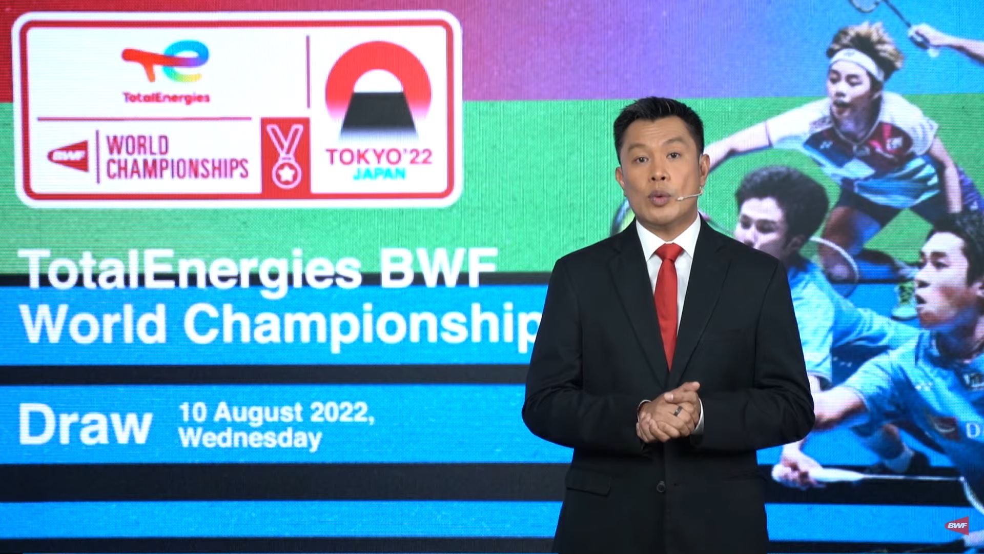 Live Drawing Kejuaraan Bulutangkis Dunia BWF 2022