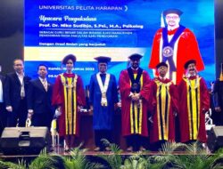 Prof. Dr. Niko Sudibjo Resmi Menjadi Guru Besar Bidang Ilmu Manajemen Pendidikan UPH