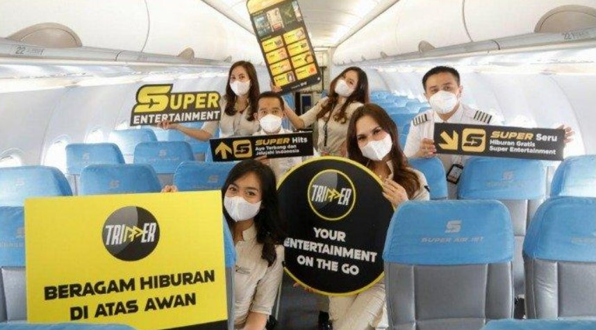 Super Air Jet Buka Penerbangan Populer Sumatera