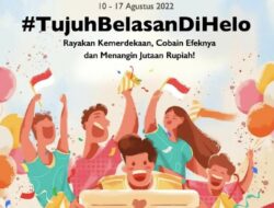 Helo Ajak Masyarakat Rayakan HUT RI ke-77 Secara Virtual lewat Kampanye #TujuhBelasanDiHelo