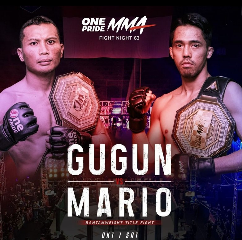 Gugun Gusman vs Mario Perebutan Gelar Title Fight Bantamweight