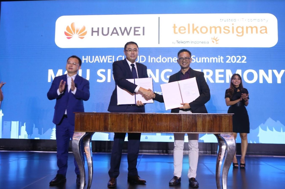 Kerjasama Huawei dan Telkomsigma