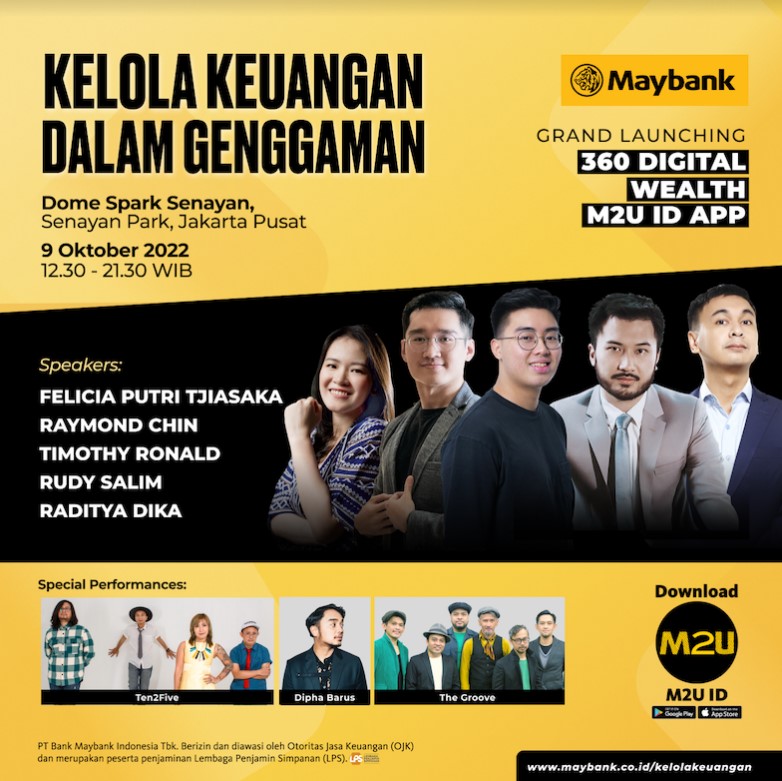 Maybank 360 Digital Wealth M2U ID App