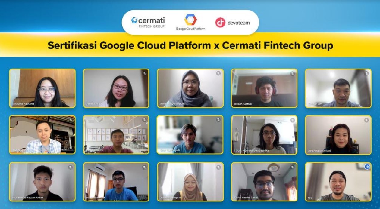 Sertifikasi Google Cloud Platform x Cermati Fintech Group