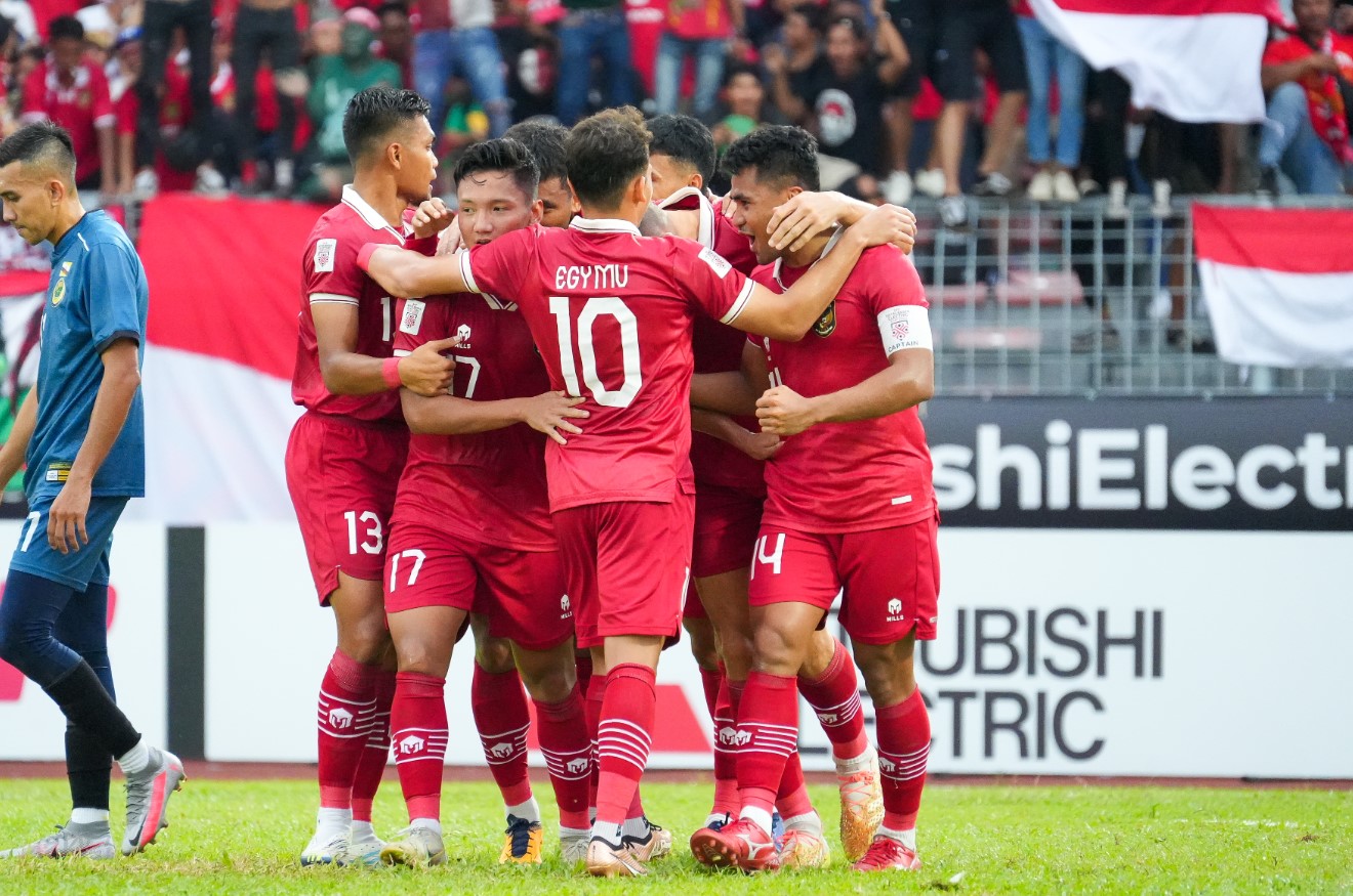 Indonesia Pesta Gol Ke Gawang Brunei
