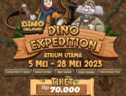 Selamat datang di “DINO EXPEDITION” di Bandung Indah Plaza!