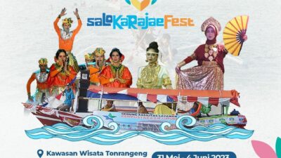 Festival Salo Karajae: Menyaksikan Atraksi Budaya di Atas Perahu dan Panggung Terapung