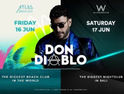 Live International DJ Don Diablo di Atlas Beach Club – 16 & 17 Juni 2023