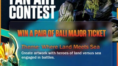 Kontes Fan Art menyambut The Bali Major 2023