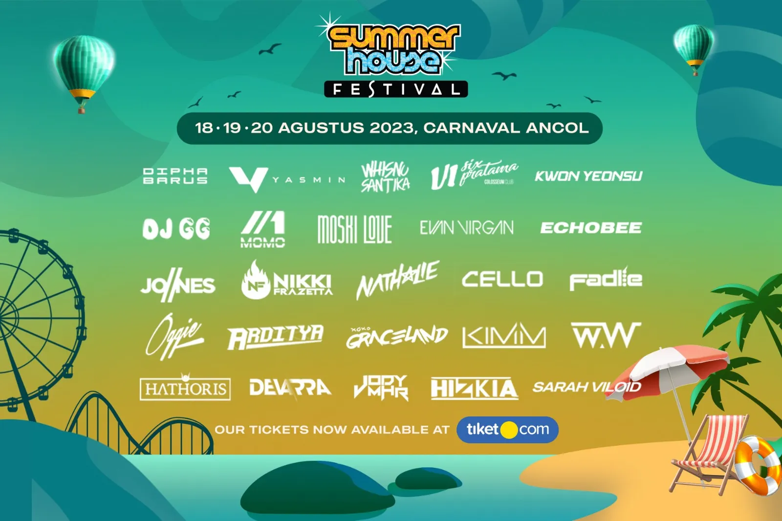 Summer House Festival Merayakan Musik dengan Pengalaman Tak Terlupakan