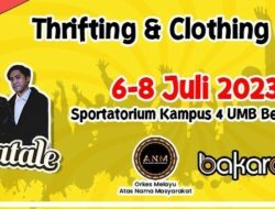 BENGKULU CLOTHING DAY with VIERRATALE: Seru Banget, Thrifting dan Musik di Bengkulu!