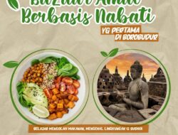 Candi Pawon Makin Asyik: Bazaar Amal Nge-Plants!