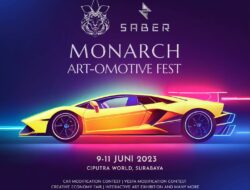 SABER Monarch Art-Otomotive Fest: Menggabungkan Seni dan Otomotif dalam Festival Kelas Dunia