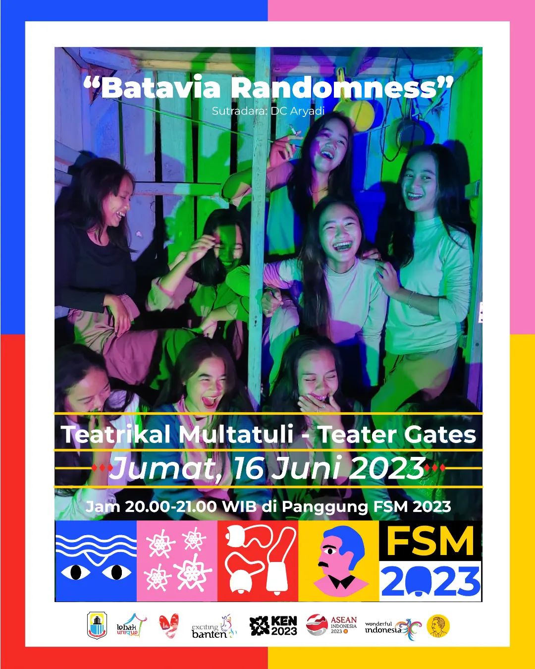 Festival Seni Multatuli 2023: Batavia Randomness – Pengalaman Teater yang Unik