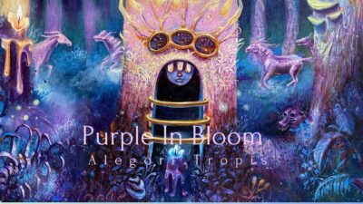 Purple in Bloom: Alegori Tropis – Menemukan Keindahan Abadi dalam Karya Fauzan