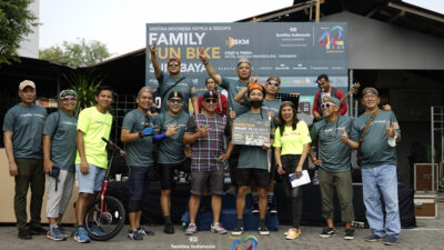 Menjelajahi 42 Tahun Keberhasilan SANTICA Indonesia dalam Industri Pariwisata, Ikuti Acara Sepeda Santai di Surabaya