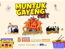 Serunya Nonton Konser Aftershine di Muntuk Gayeng Fest, Yogyakarta