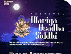 Festival Wariga Usadha Siddhi: Merayakan Kearifan Lokal Bali yang Luhur