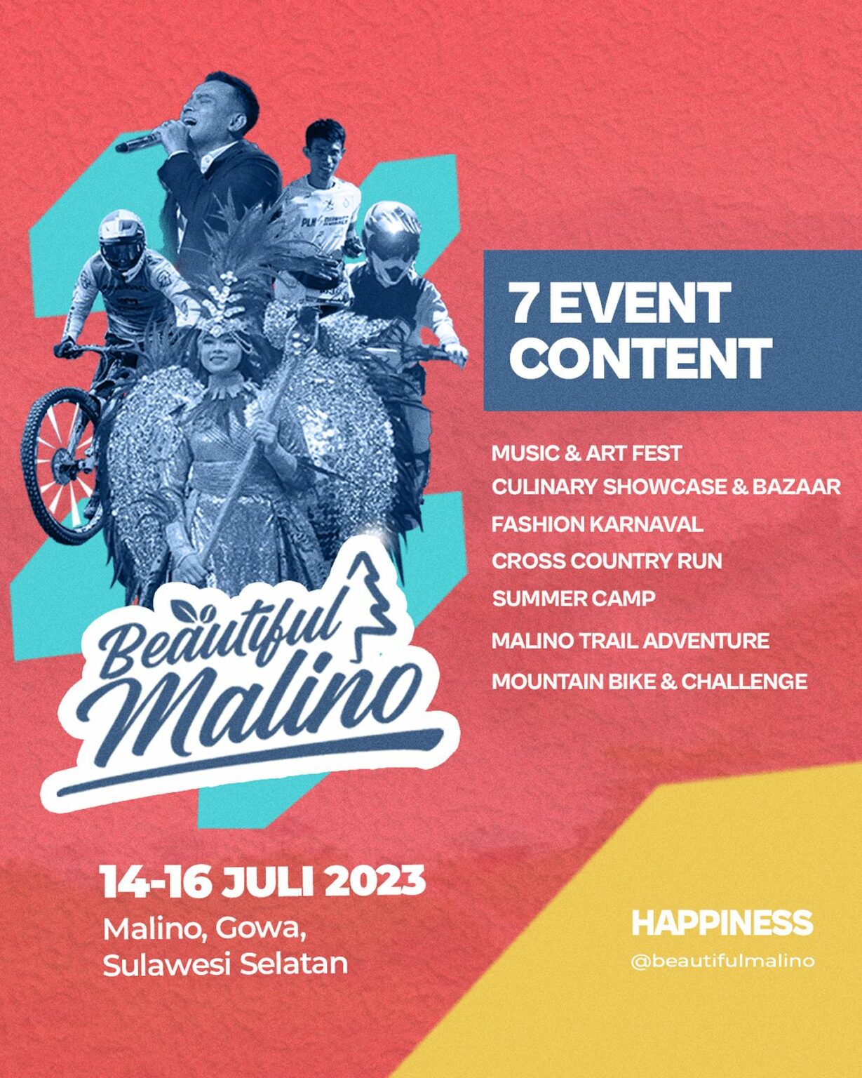 Beautiful Malino 2023 Festival Musik Kuliner Dan Petualangan Di