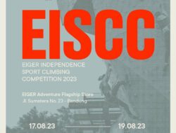 EISCC 2023: EIGER Gelar Kejuaraan Panjat Tebing Nasional untuk Kembangkan Olahraga Panjat Indonesia