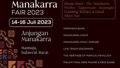Manakarra Fair 2023: Menyatu dengan Musik, Tradisi, dan Kreativitas di Sulawesi Barat