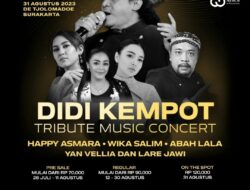 Didi Kempot Tribute Music Concert: Mengobati Rindu Penggemar Bersama Happy Asmara, Wika Salim, dan Lainnya