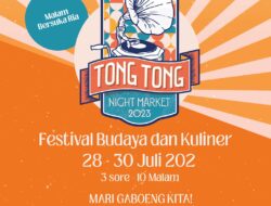 Tong Tong Night Market 2023: Menyapa Hiburan dan Kuliner Jadoel di Kota Malang