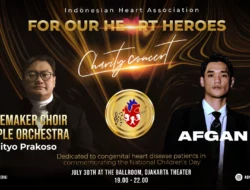 Charity Concert for Our Heart Heroes: Afgan dan Indonesian Heart Association