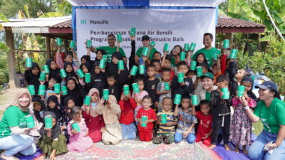 Program “Semakin Hari Semakin Baik” oleh Manulife Indonesia: Solusi Akses Air Bersih di Kabupaten Bekasi
