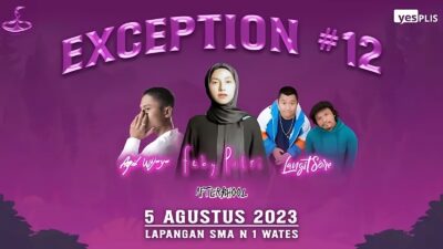 Exception #12: Konser Pamungkas HUT ke-61 SMA Negeri 1 Wates dengan Feby Putri, Langit Sore, dan Bintang Tamu Lainnya