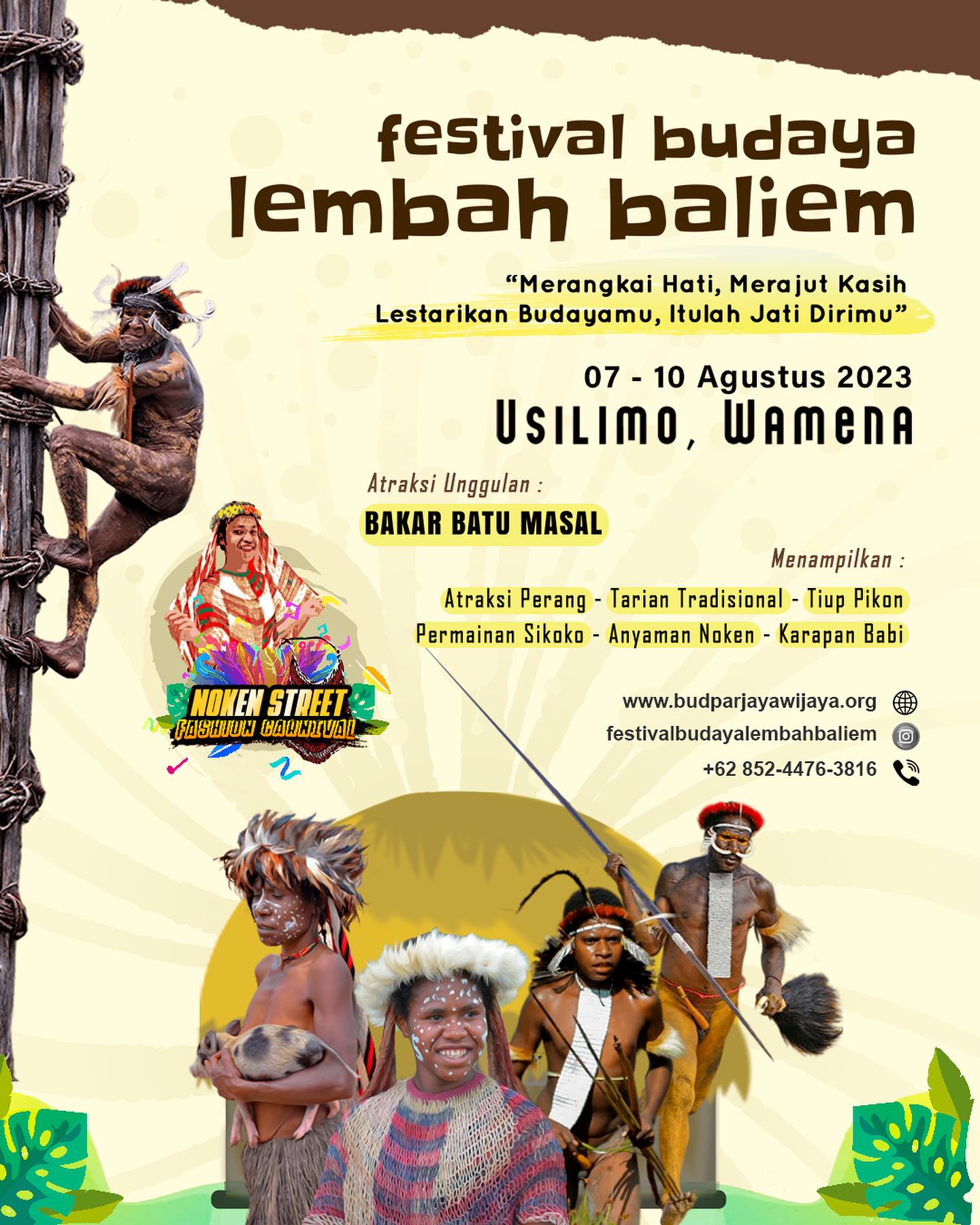 Festival Budaya Lembah Baliem: Perayaan Atraksi Budaya Papua yang Memukau