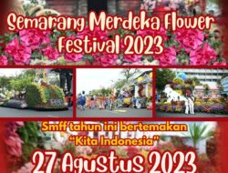 Semarang Merdeka Flower Festival Siap Memikat Hati dengan Keindahan Bunga