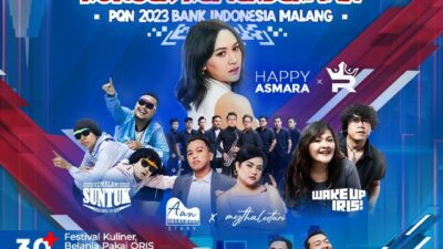 Semarak Kemerdekaan Dirayakan Melalui “Konser Kemerdekaan 2023” di Lapangan Utara Rampal, Kota Malang