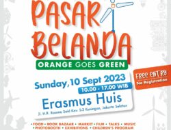Pasar Belanda 2023 dengan Tema “Orange Goes Green”