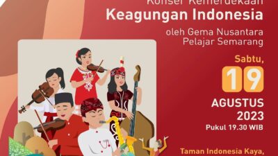 Meriahnya Konser Kemerdekaan ‘Keagungan Indonesia’ di Taman Indonesia Kaya