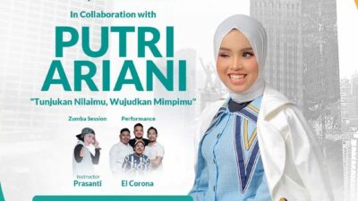 Putri Akan Meriahkan Acara Level Up With Bank Syariah Indonesia in Collaboration saat Car Free Day Besok!