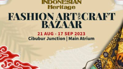 Fashion, Seni, dan Kerajinan “INDONESIAN Heritage” Meriahkan Cibubur Junction