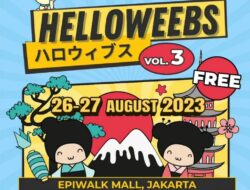 HELLOWEEBS JAKARTA Vol.3 Kembali dengan Semarak Acara Cosplay dan Hiburan Menarik!