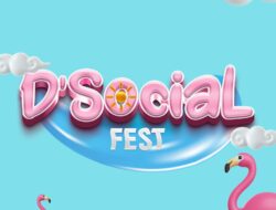 Festival D’social Fest 2023: Merayakan Kegembiraan dan Kesenangan dengan Warna Pink dan Biru