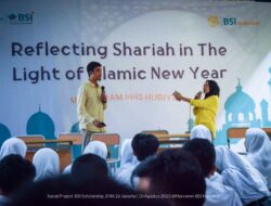 Proyek Sosial: Penerima Beasiswa BSI Maslahat dari UI Membagikan Pendidikan Literasi Ekonomi Syariah ke SMAN 26 Jakarta