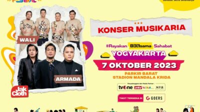 Konser Musikaria Meriahkan Adira Festival 2023 di Yogyakarta