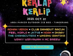 Jangan Lewatkan Kerlap Kerlip 2023, Festival Musik Spektakuler di Tangerang