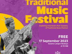 9th Annual Event Traditional Music Festival di Taman Mini Indonesia Indah
