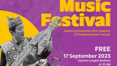 9th Annual Event Traditional Music Festival di Taman Mini Indonesia Indah