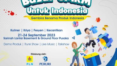 Bazar UMKM Untuk Indonesia 2023: Belanja Murah, Live Music, dan Ketemu Ziva Magnolya!